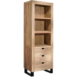 WOLFMÖBEL Regal Yoga 2.0 Holz Braun Sheesham