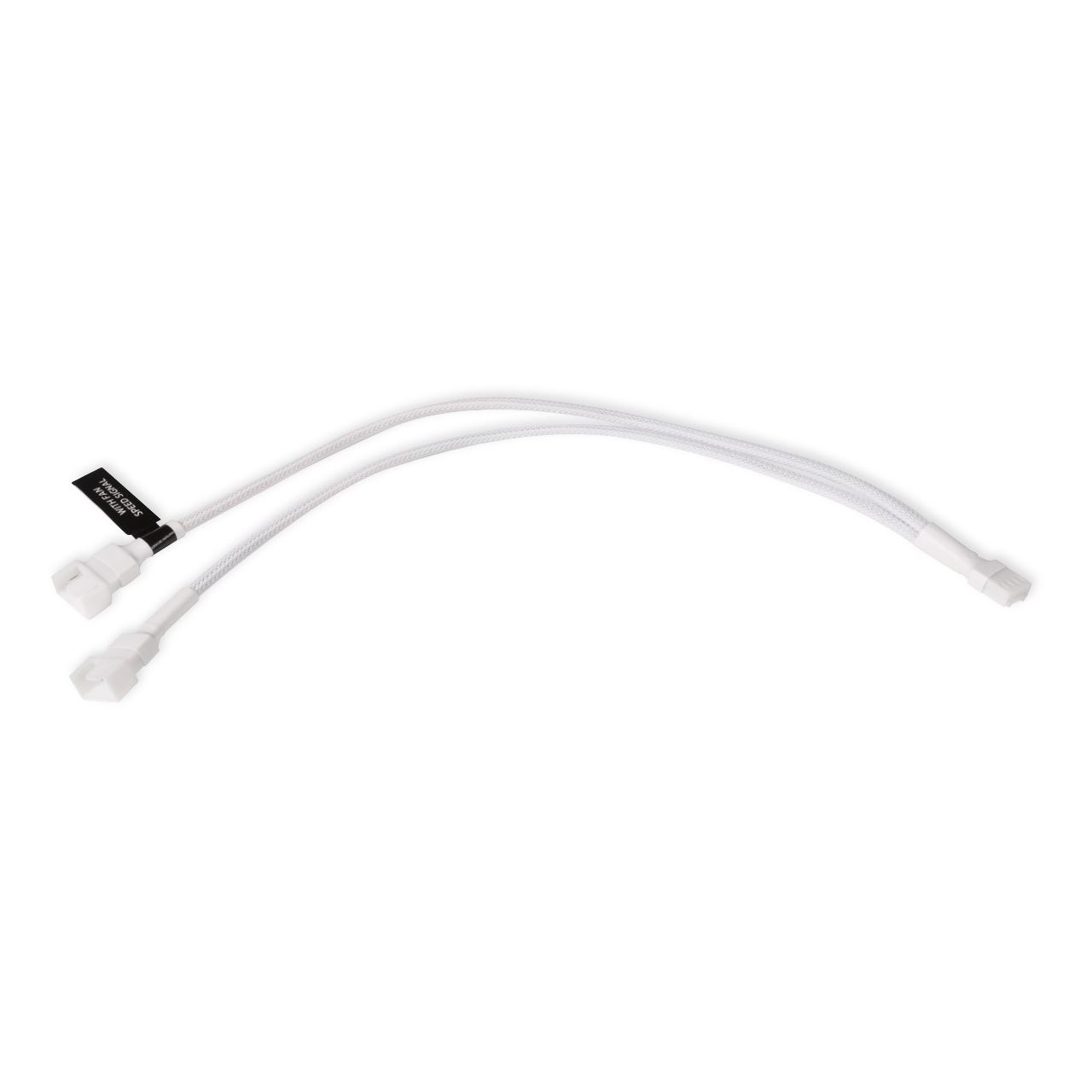 Alphacool Y-Splitter 4-Pin auf 2x 4-Pin PWM 30cm weiß