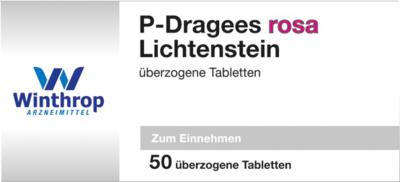 Zentiva Pharma GmbH P DRAGEES rosa 50 St 03935582