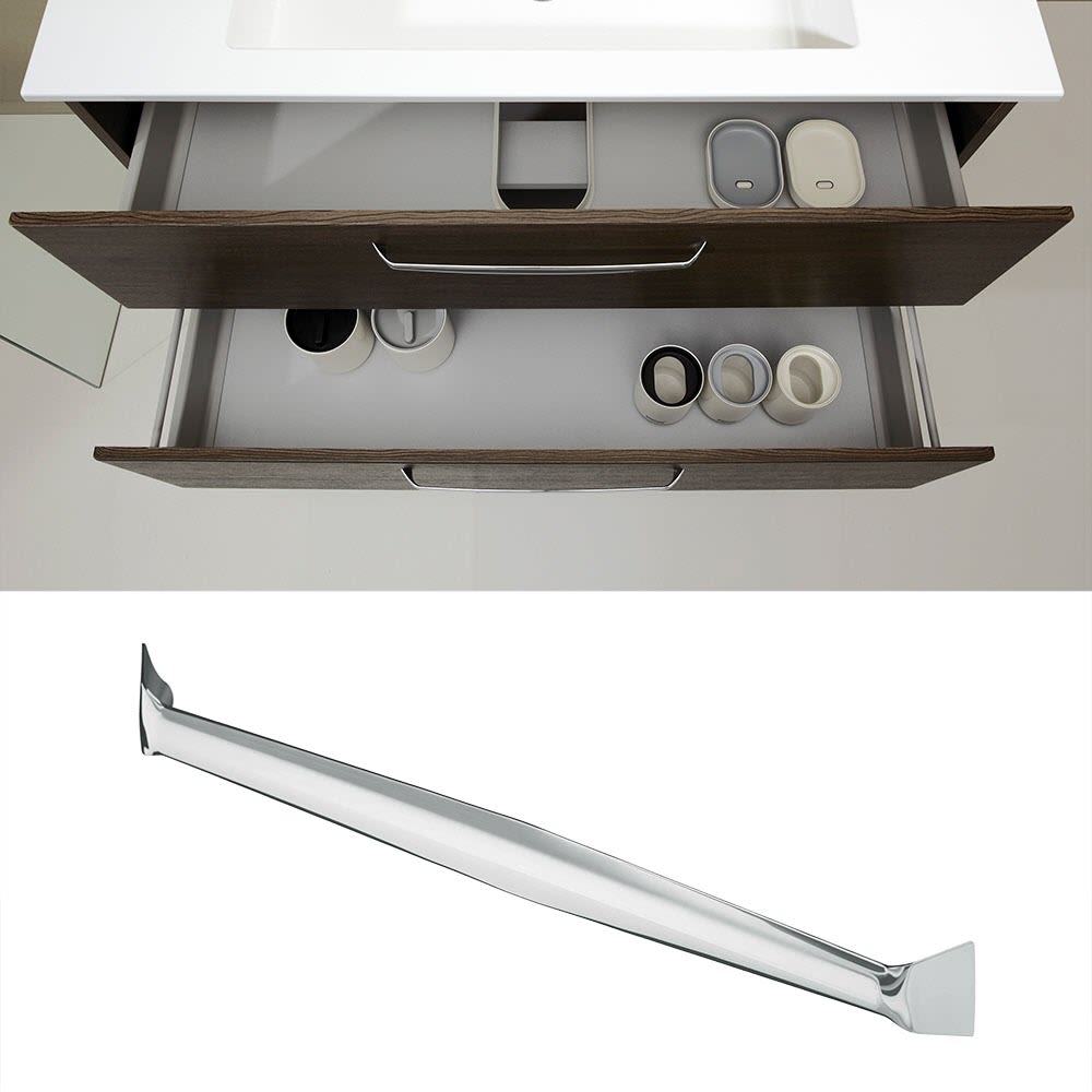Pelipal Trentino Möbelkombination mit Mineralmarmorwaschtisch 107 cm, SPS LED Profil, Badmöbel, 1070_1_2_3_47,