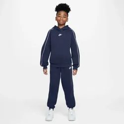 Nike K Nsw Club Flc Hdy Tracksuit Sweatshirt Kinder - midnight na