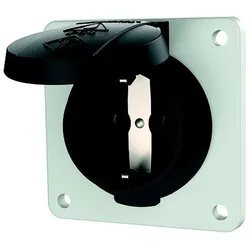 Mennekes SCHUKO schwarz 11012F