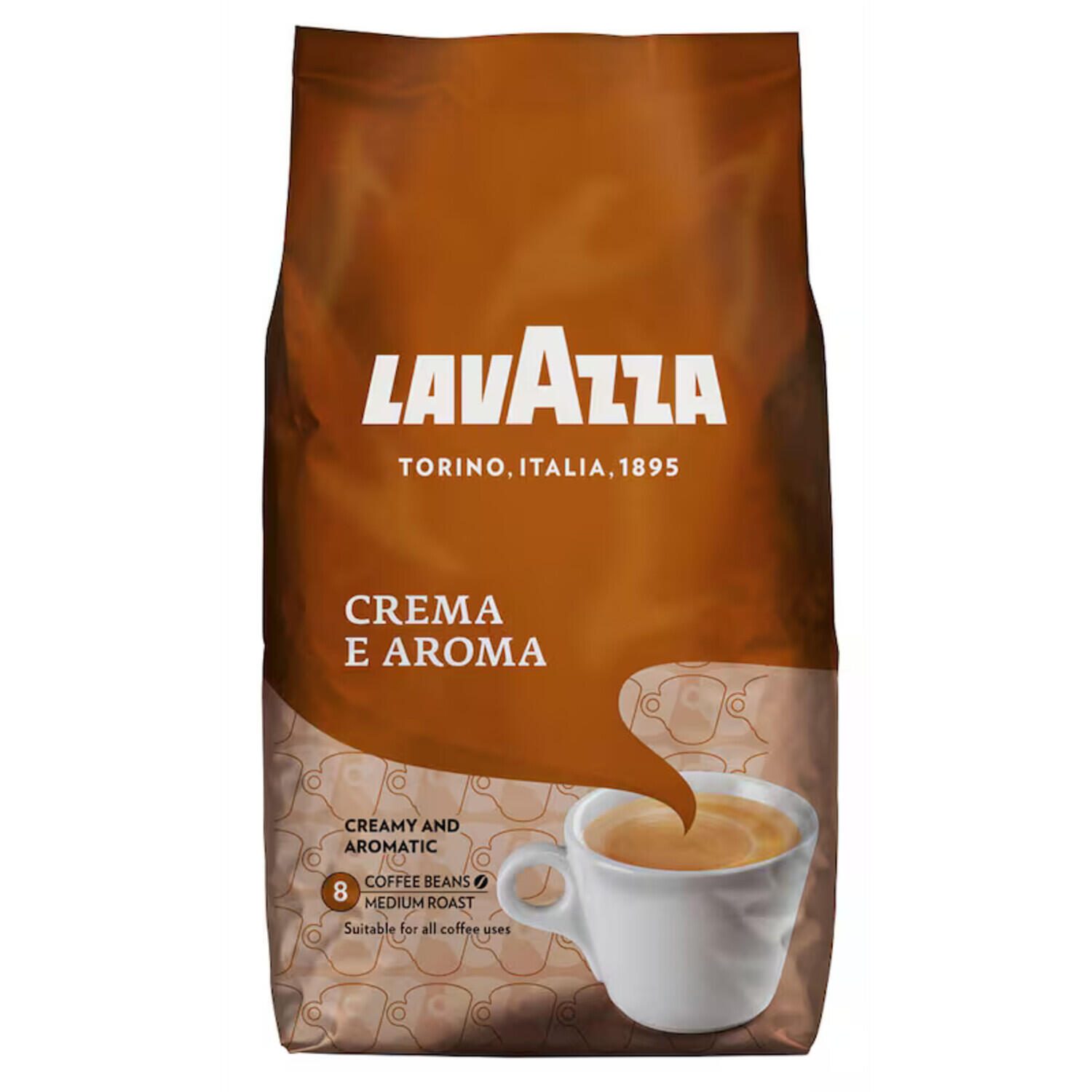 LAVAZZA Kaffeebohnen CREMA E AROMA 1,0 kg 946150