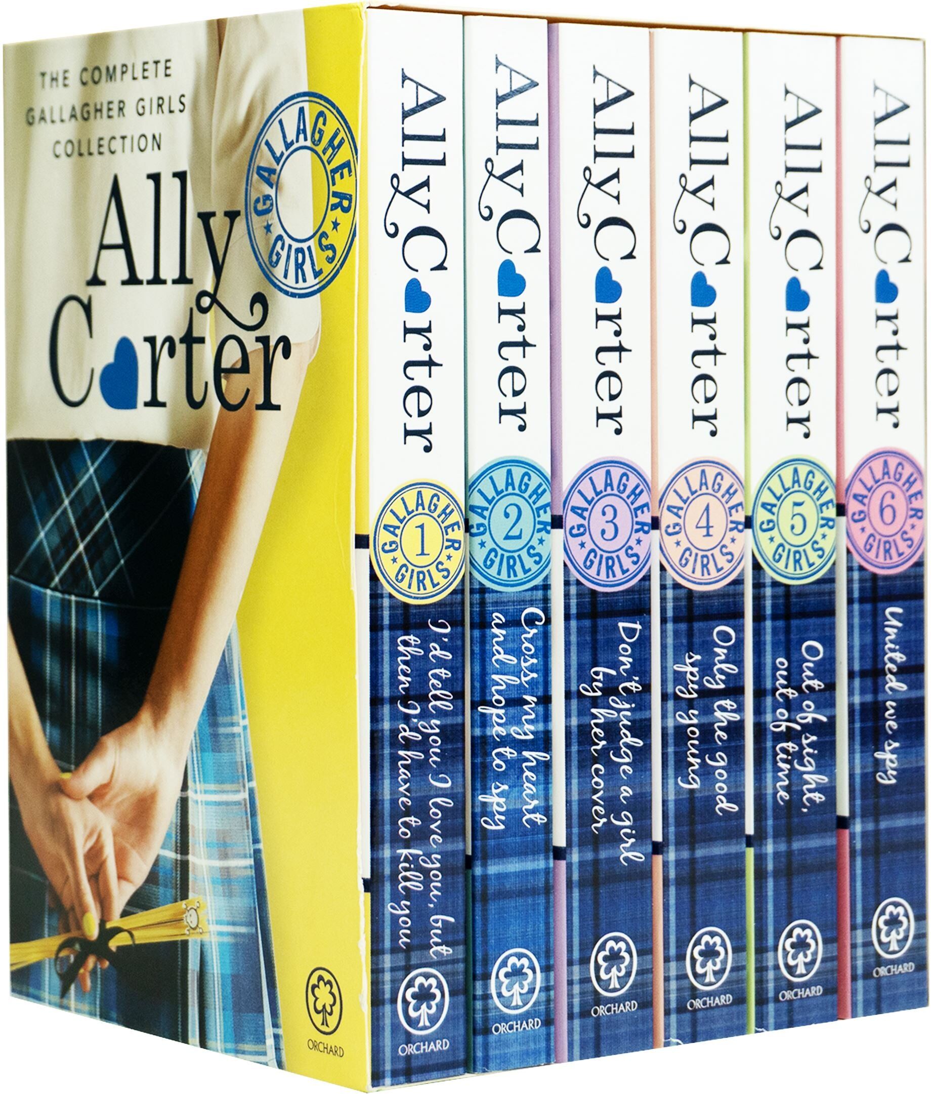 Gallagher Girls Series by Ally Carter 6 Books Collection Box Set - Ages 12-17 - Paperback Orchard Books