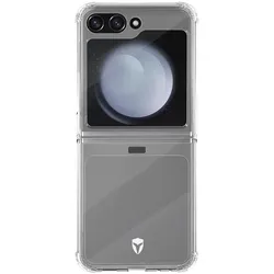 Force Case Hülle für Samsung Galaxy Z Flip 5 DUO Series (Samsung Galaxy Z Flip 5G), Smartphone Hülle, Transparent