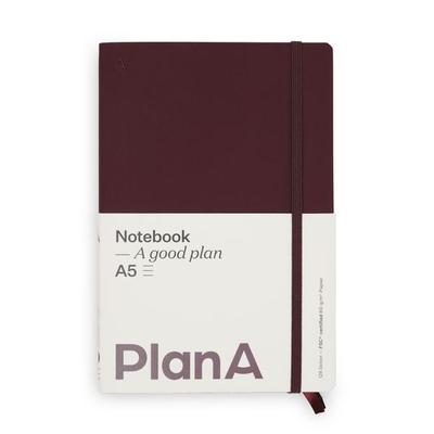 Notizbuch A5 Softcover Cozy Fig Liniert, 128 Seiten