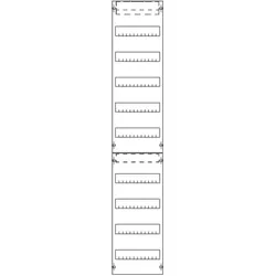 Striebel & John, Verteilerschrank Zubehör, Verteilerfeld 9-reihig FV19 1350mm BH5