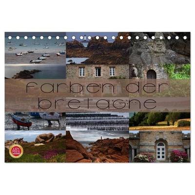 Farben der Bretagne (Tischkalender 2027 DIN A5 quer), CALVENDO Monatskalender