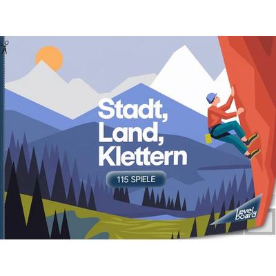Stadt, Land, Klettern - 115 Spielblöcke, Taschenbuch von LevelBoard Spiele, LevelBoard Spiele, 978-3-693-19769-1
