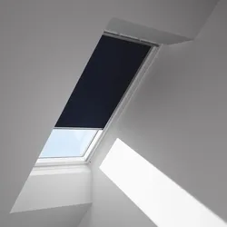 VELUX Verdunkelungs-Rollo solar DSL SK10 1085SWL Hellbeige, Schiene weiß
