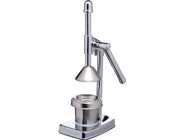 Kitchen Craft MasterClass Deluxe Verchroomde Sapcentrifuge met Hefboomarm - Voor Sinaasappel Citroen en Grapefruit