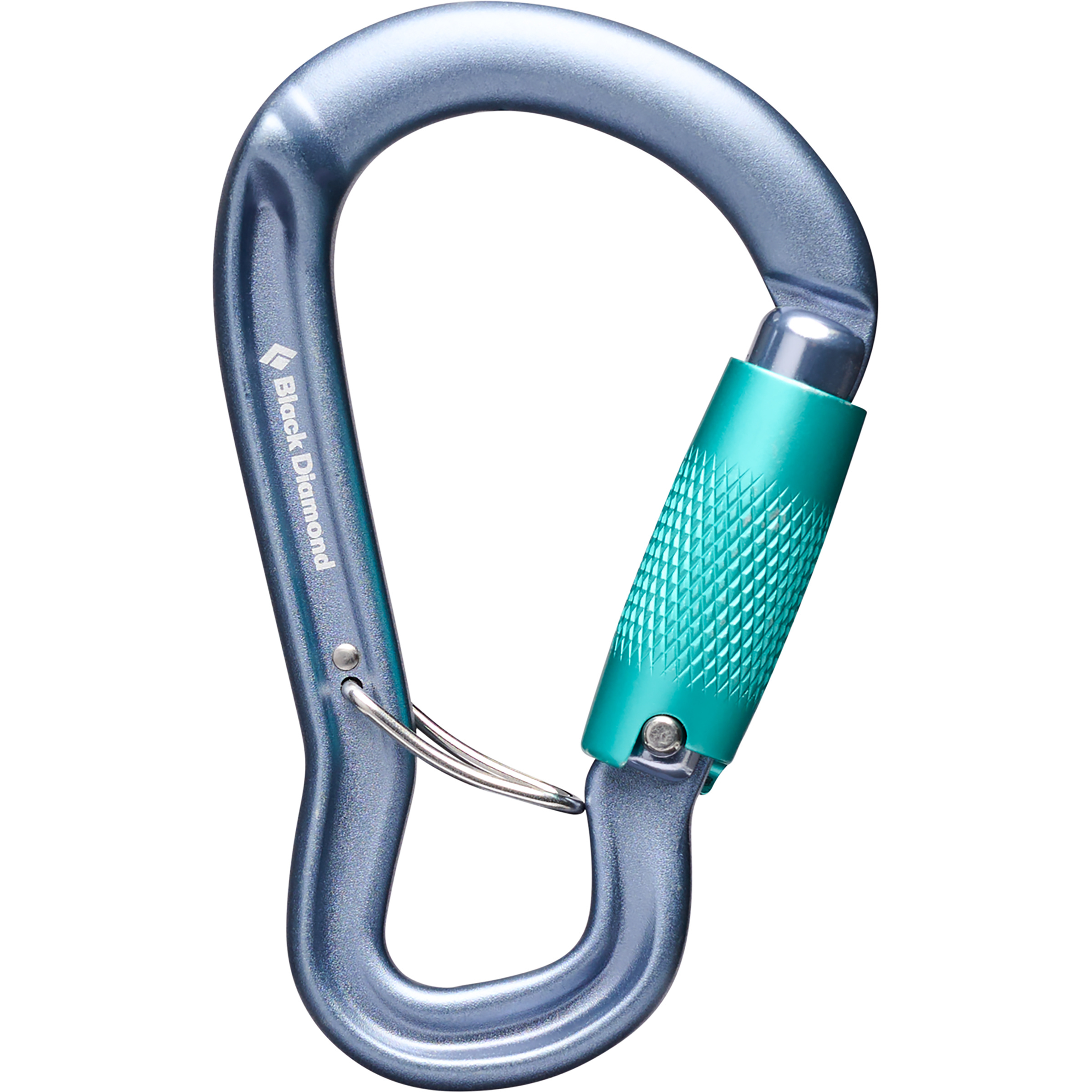 Black Diamond Gridlock Triple Lock Karabiner Karabiner grau Alpinklettern | Sportklettern