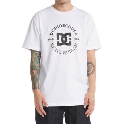 T-Shirt DC SHOES "DC Star Pilot", Herren, Gr. XL, weiß, Obermaterial: 100% Baumwolle., Shirts T-Shirt