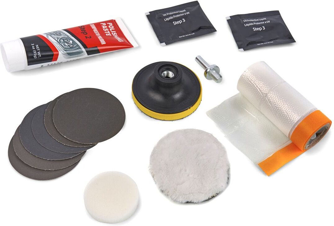 Kit complet de polissage de phares HBM