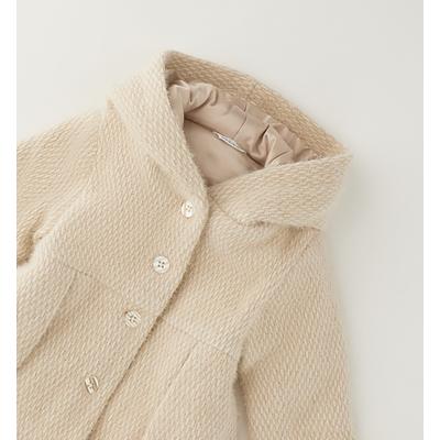 Trenchcoat MINIBANDA "BABY GIRL JACKET", Mädchen, Gr. 92, beige, 80% Polyester, 20% Polyamid, Mäntel
