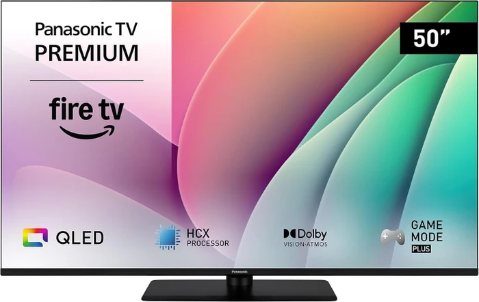 TV-50W80AEZC, QLED-Fernseher 126 cm (50 Zoll), schwarz, UltraHD/4K, Fire TV