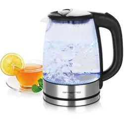 Emerio Wasserkocher, 1.7L, kabellos, BPA-frei
