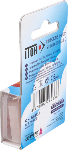 Corysan Itoh Silicone Earplugs 6 Units