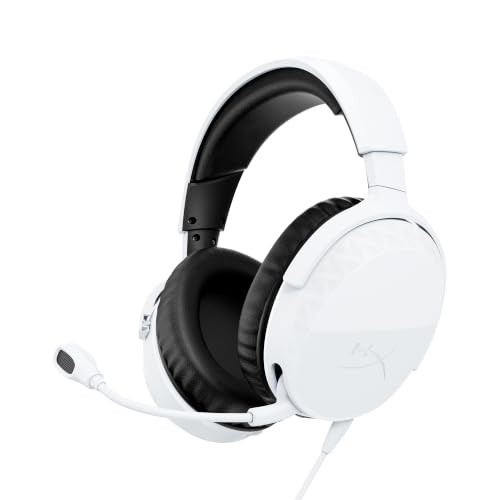 HyperX Cloud Stinger 3 bedrade gaming-hoofdtelefoon met microfoon voor PlayStation, wit