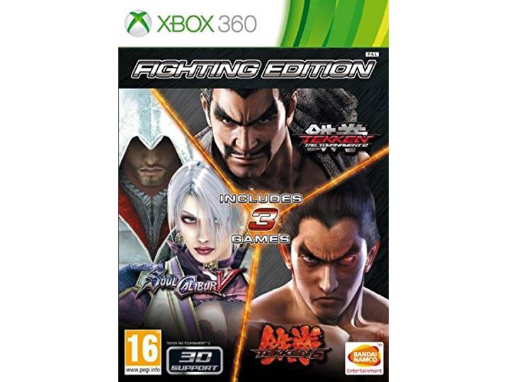 Fighting Edition (Tekken Tag Tournamament 2/Soul Calibur V/Tekken 6) 360 Game