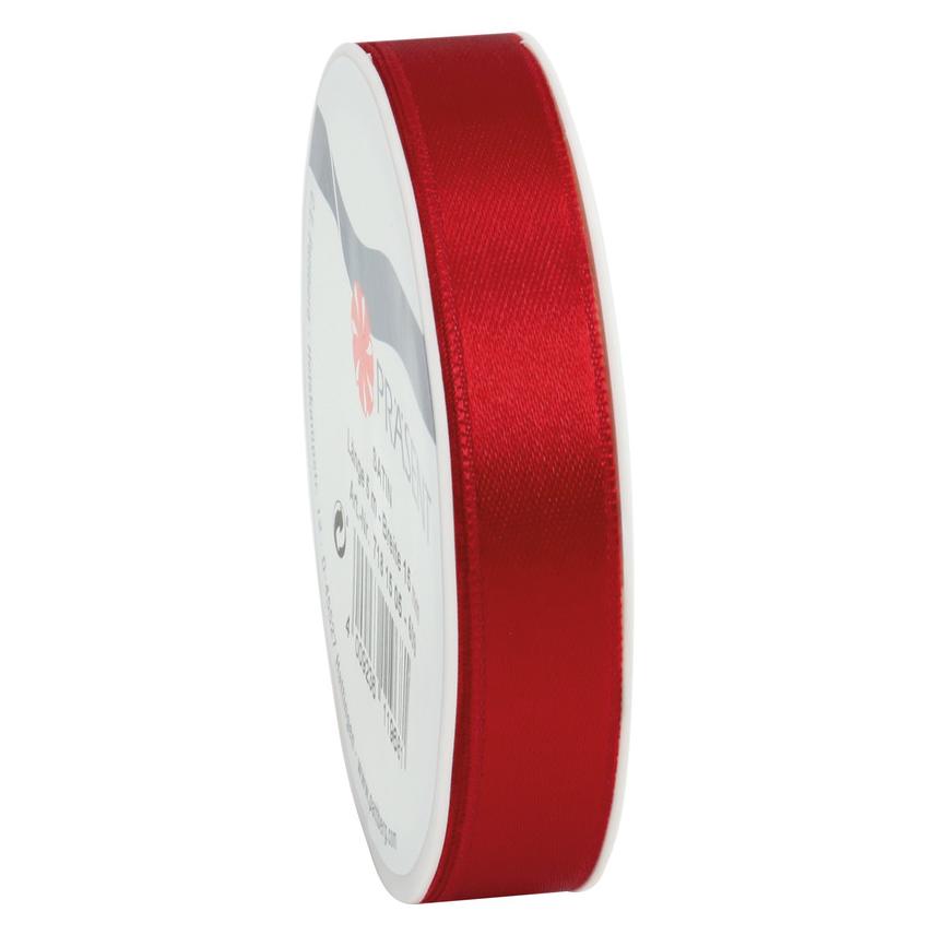Pattberg Geschenkband Satin 15mmx5m bordeaux, Satinband aufgewickelt (7181505-619)