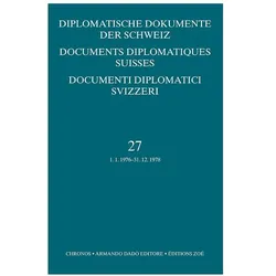 Diplomatische Dokumente der Schweiz / Documents diplomatiques suisse / Documenti diplomatici, Sachbücher