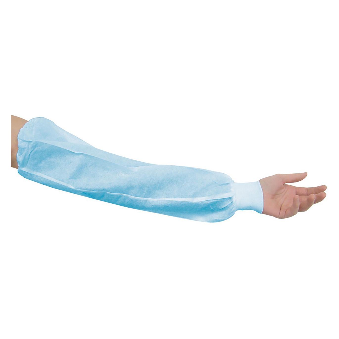 franz mensch Hygostar Schutzärmel SMS, blau mit Strickbündchen, VPE: 100 Stück (28306)