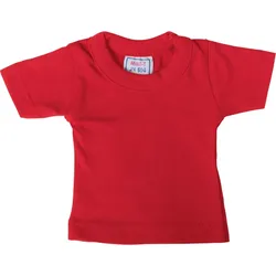 James & Nicholson Mini T-Shirt Stofftiere JN504 red one size