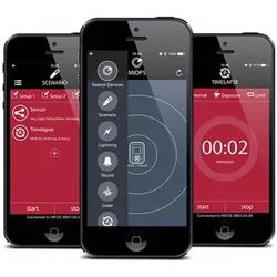 Miops Smart Plus Trigger mit Nikon N1 Kabel (Kabel), Fernauslöser