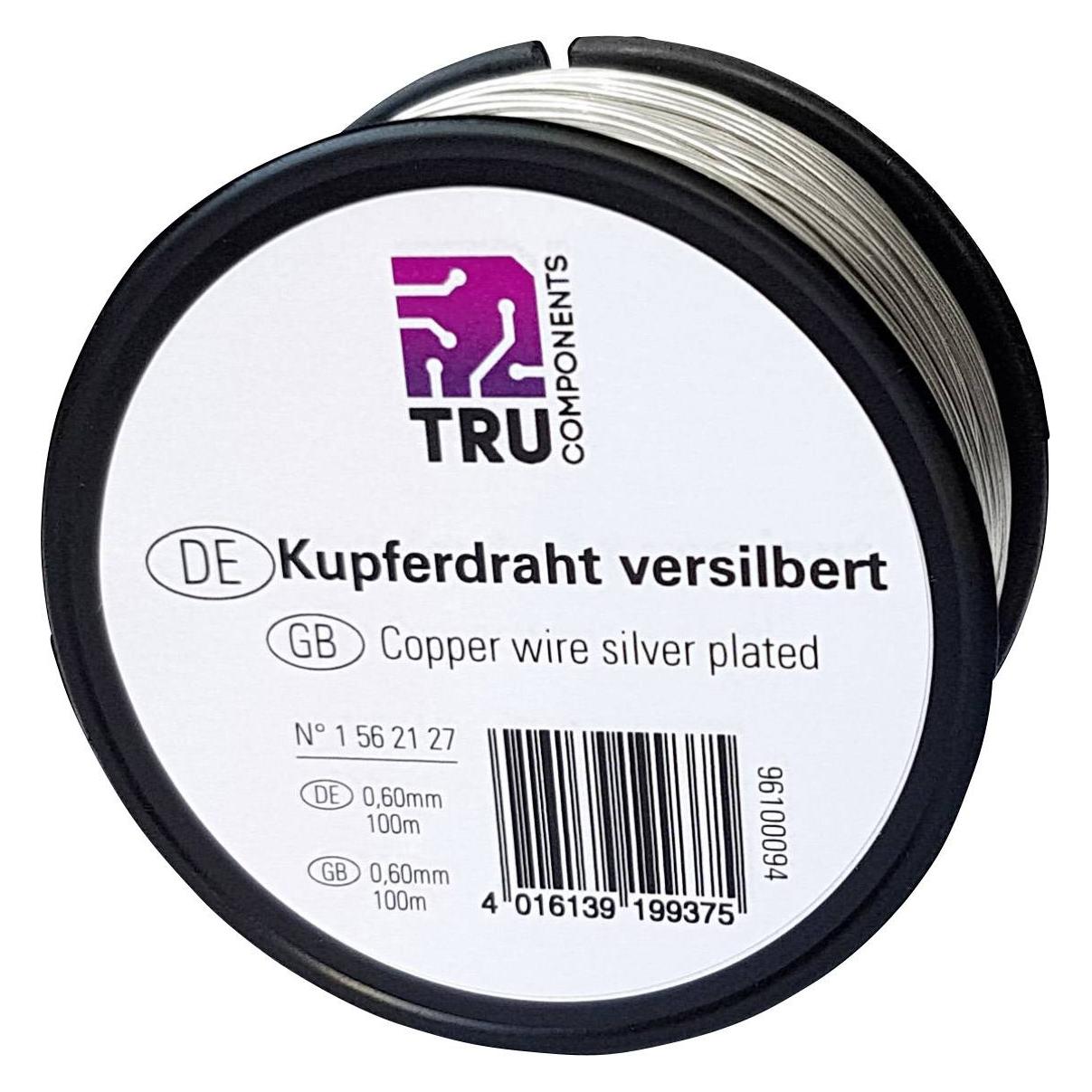 Tru Components Kupferdraht verzinnt (10 m) (1562141)