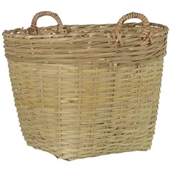 IB Laursen Korb aus Bambus mit Henkeln, Höhe 35, Ø 40 cm