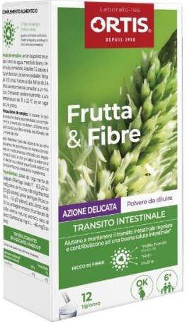 Ortis Frutta & Fibre Acción Suave 12 Sticks