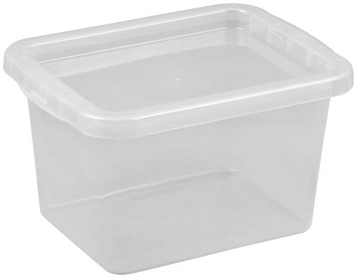 Plast Team Opbergdoos Basic Box, 9 liter, naturel, stapelbaar