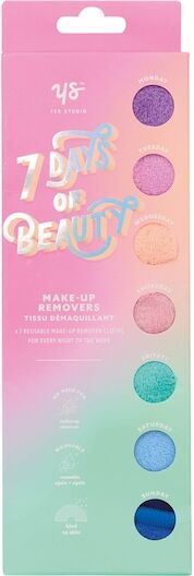 Yes-Studio Gesicht Accessoires7 Days of Beauty Makeup Removing Cloths 7 Stk. (1,71 € / 1 Stk.)