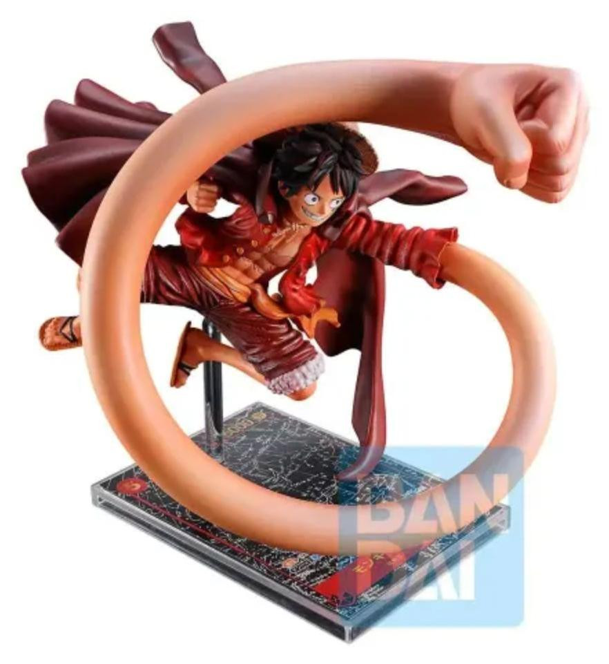 Banpresto One Piece Monkey D. Luffy Ichibansho figuur, 20 cm