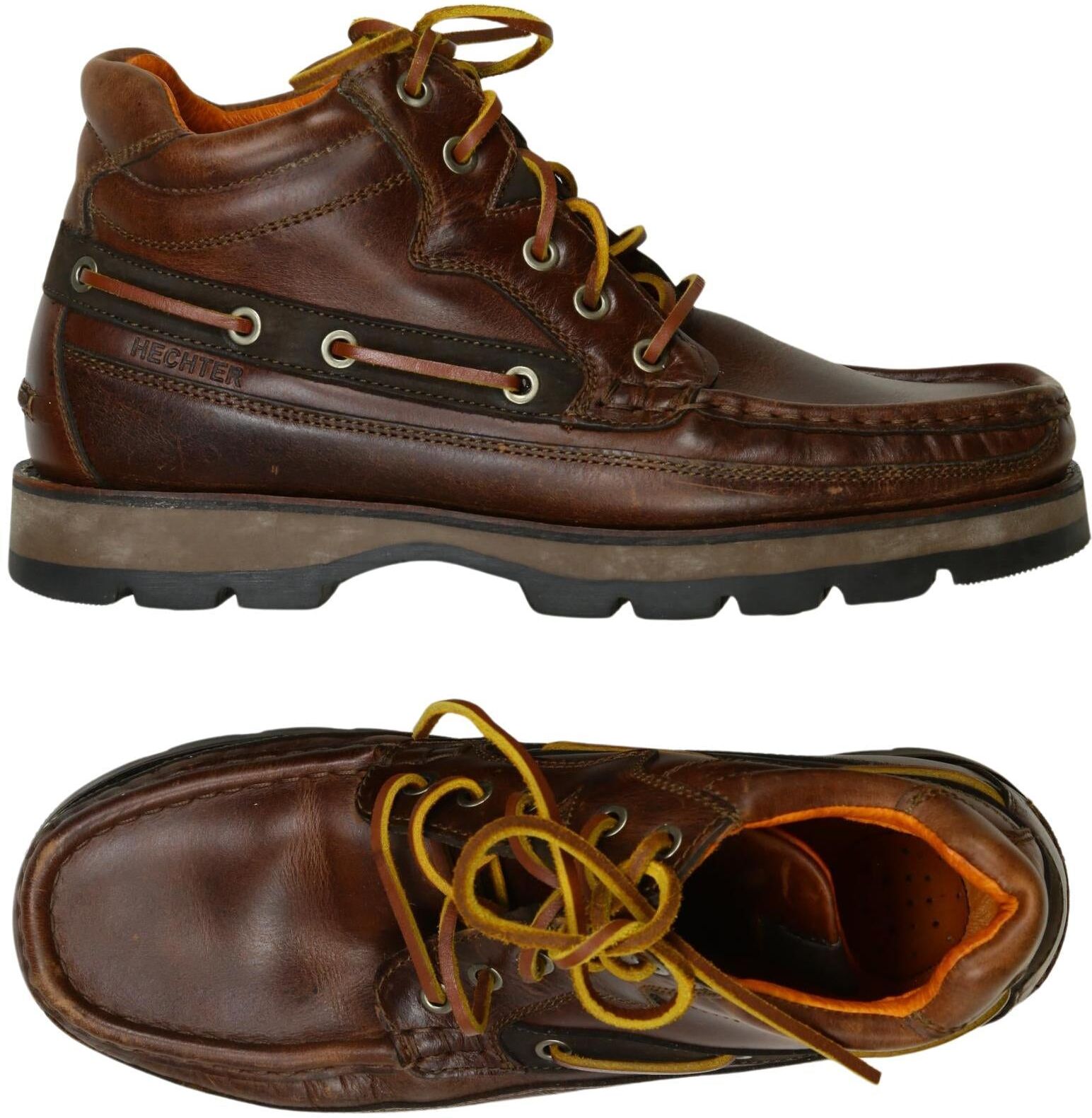 Daniel Hechter Herren Stiefel, Braun, Gr. EU 42, Leder - Second Hand