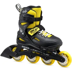 ROLLERBLADE FURY Inline-Skates Kinder | Gr. 36,5-40,5 | schwarz - schwarz