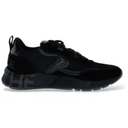 Voile blanche für Herren. 2017465 Leder-Sneaker Club01 schwarz (42), Wohnung, Schnürsenkel, Lässig