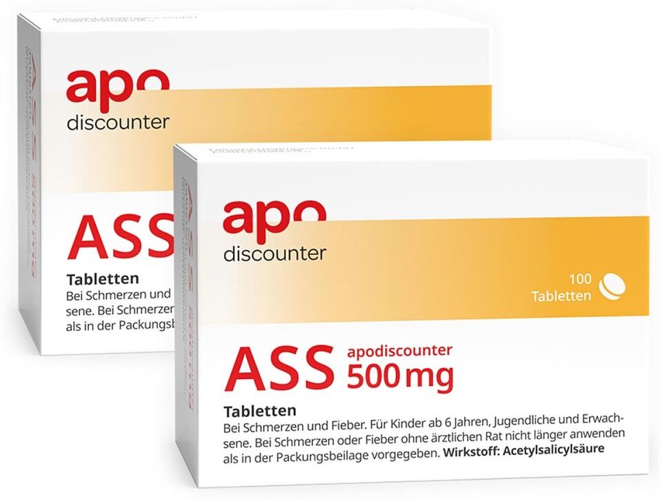 ASS 500 mg von apodiscounter