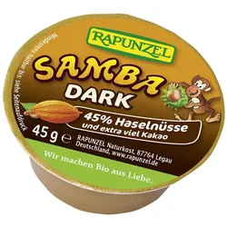 Samba - Dark Haselnuss-Schoko-Creme 45g