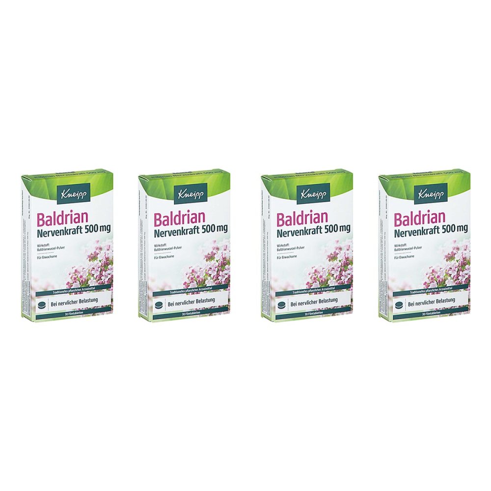 Kneipp GmbH Kneipp Baldrian Nervenkraft 500 mg Filmtabletten 08107326