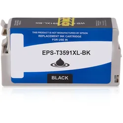 Alternativ-Tinte für EPSON 35XL / T3591 / C13T35914010 XL-Version schwarz