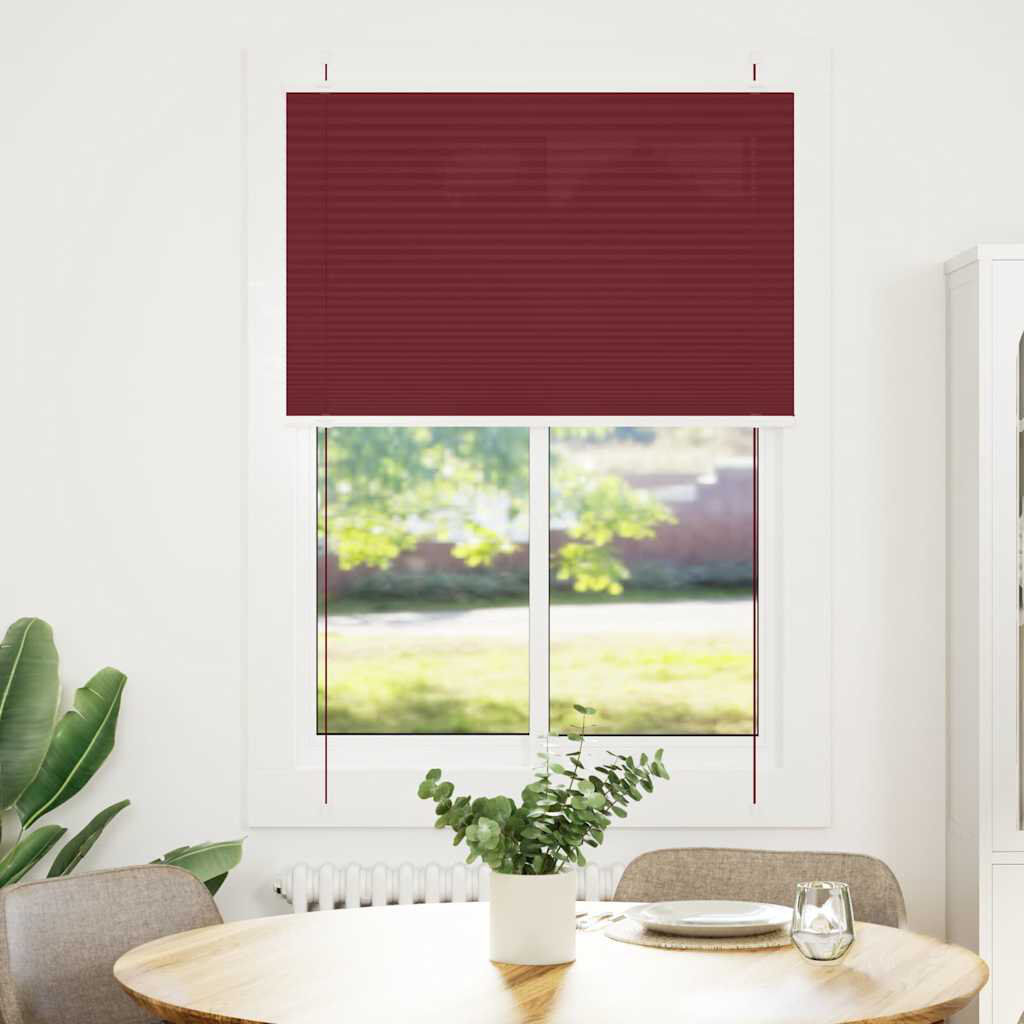 Metro Room Darkening Pleated shade Blue 120cmW x 150cmL