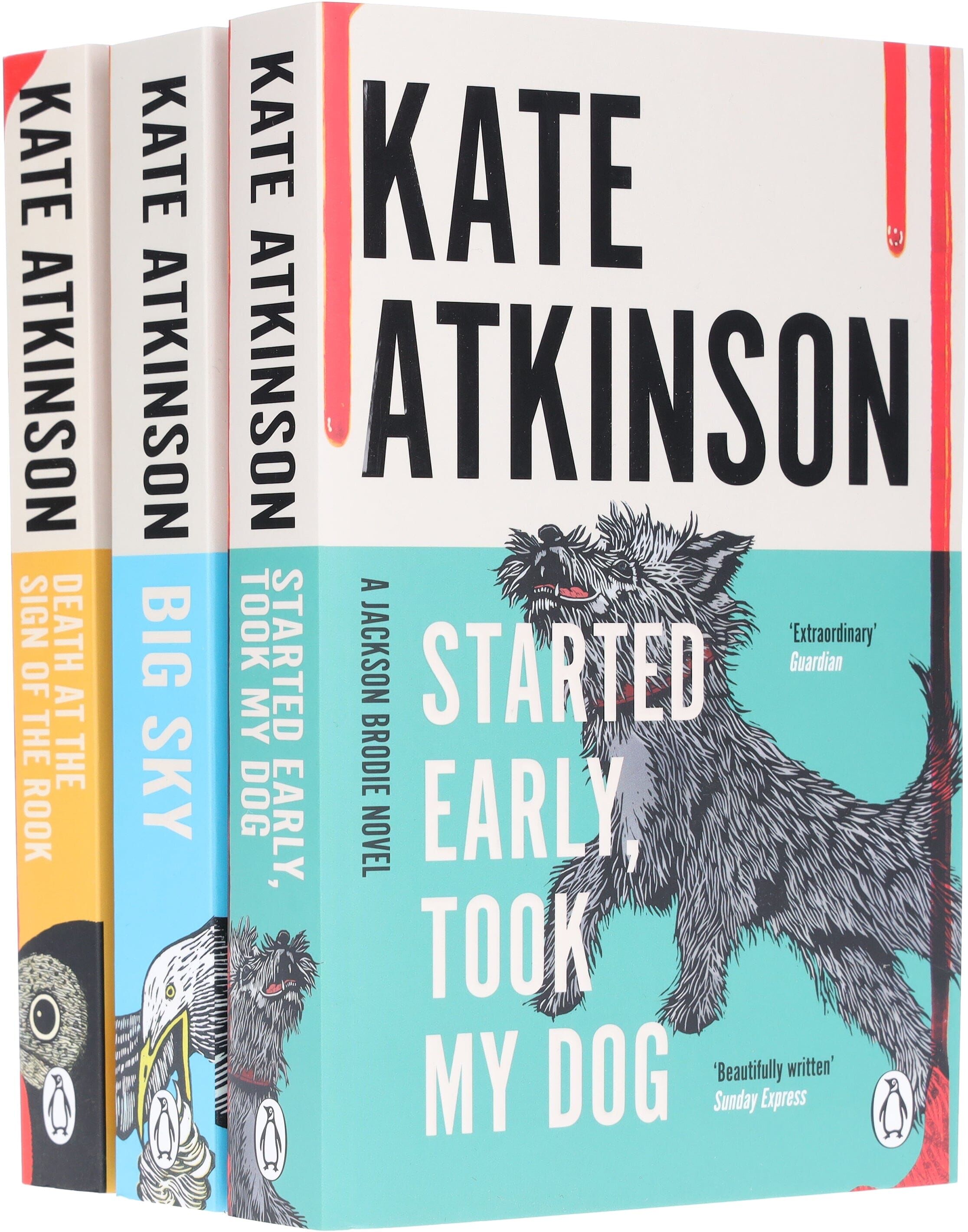 Jackson Brodie Series (Book 4-6) By Kate Atkinson: 3 Books Collection Set - Fiction - Paperback Penguin