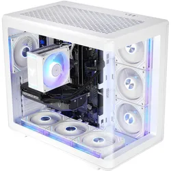 Kiebel Panorama Curve V (2000 GB, 32 GB, AMD Ryzen 7 5700X, GeForce RTX 5070), PC, Weiss