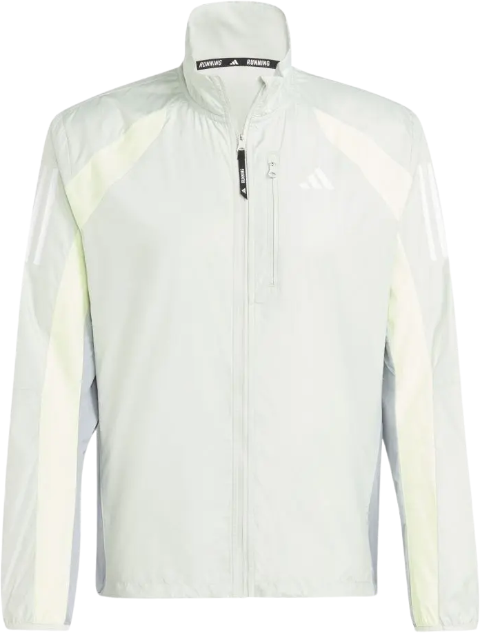Adidas Own The Run Colorblock Laufjacke Herren Grün Gr. S