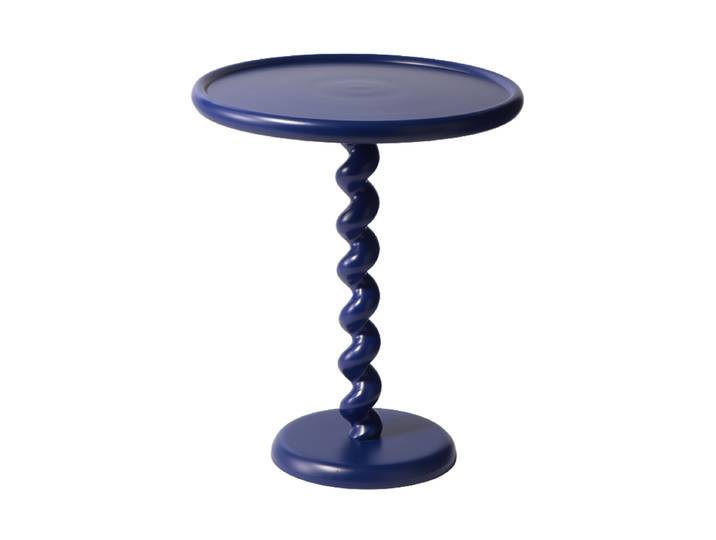 Design Beistelltisch „Twister“ Dunkelblau Pols Potten
