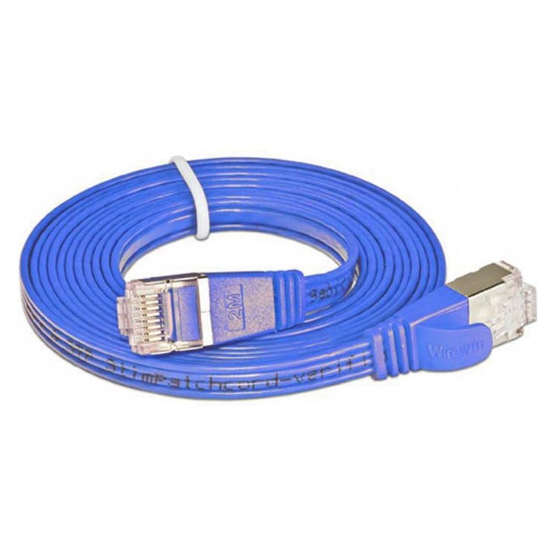 Lightwin Netzwerkkabel (STP, CAT6, 5 m) (PKW-STP-SLIM-KAT6 5 BL)