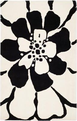 SAFAVIEH Handmade Soho Kristen Floral N.Z. Wool Rug