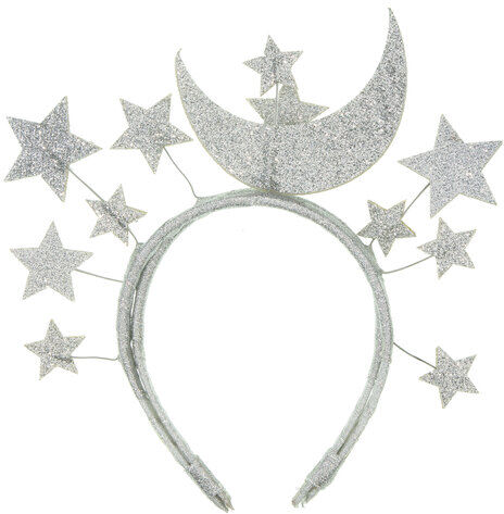 Haarreif "Sterne", silber